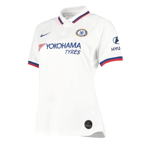 Trikot Chelsea Auswarts Damen 2019-20 Weiß Fussballtrikots Günstig